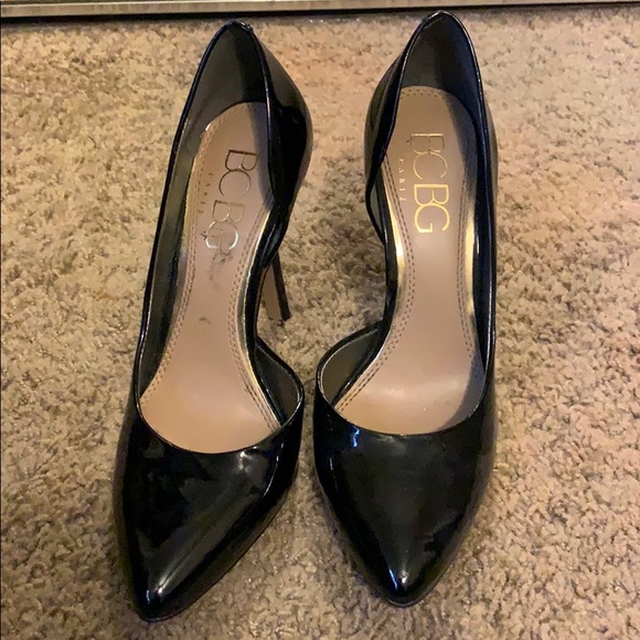 Bcbg black pointy toe heels - Picture 2 of 3